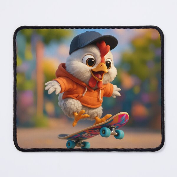 Item preview, Skater Dorking Chicken designed and sold by Sillytoe.