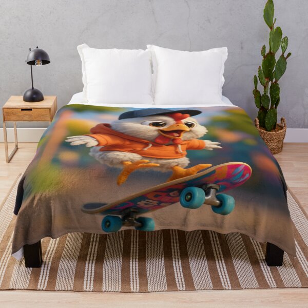 Item preview, Skater Dorking Chicken designed and sold by Sillytoe.
