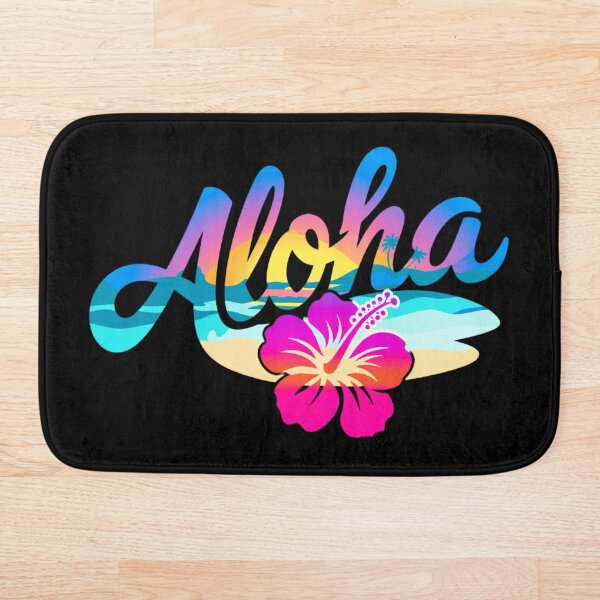 Aperçu de l'œuvre Fleurs d'hibiscus Aloha Hawaii créée et vendue par BuxomBabe21.
