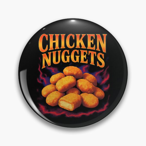Item preview, Chicken Nuggets Favorite Food Funny Weird 90s Nuggets Gear designed and sold by DynamicDesign.