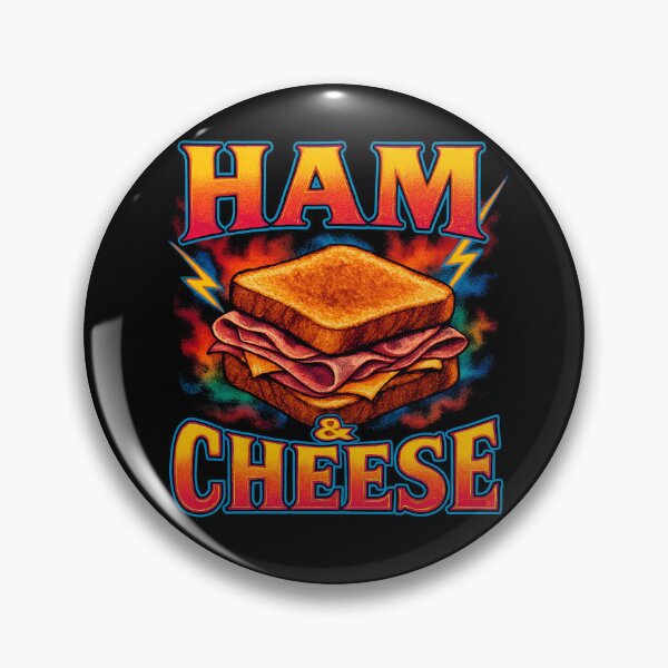 Item preview, Ham And Cheese Sandwich Favorite Food Funny Weird 90s Gear designed and sold by DynamicDesign.