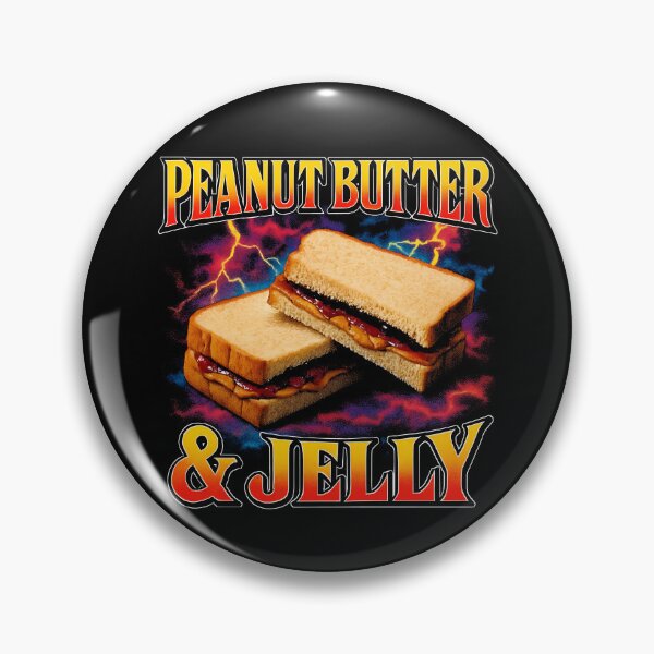 Item preview, Peanut Butter And Jelly Favorite Food Funny Weird 90s PBJ Gear designed and sold by DynamicDesign.