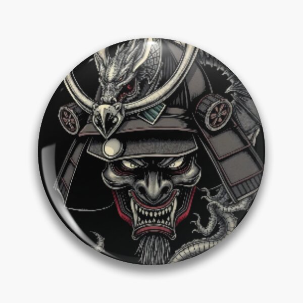 Artikelvorschau, Drachen-Samurai-Helm – Japanische Kriegerkunst entworfen und verkauft von AlexDeko.