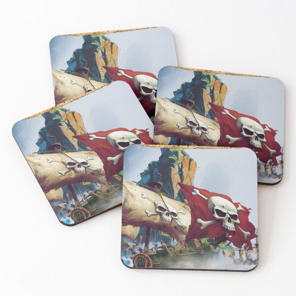 Item preview, Pirates & Sea Monsters designed and sold by RodimusG1Art.