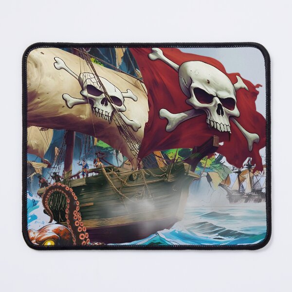 Item preview, Pirates & Sea Monsters designed and sold by RodimusG1Art.