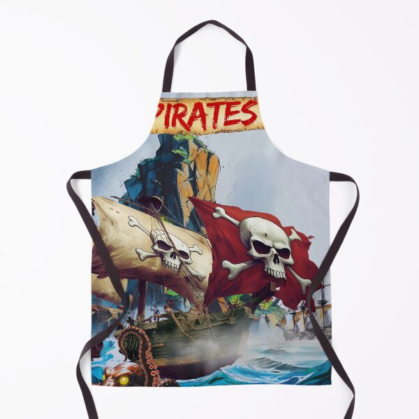 Item preview, Pirates & Sea Monsters designed and sold by RodimusG1Art.