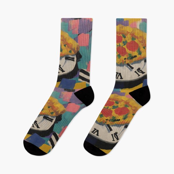 Item preview, Pizza Time Surrealism - A Whimsical Blend of Flavor and Imagination designed and sold by OlfactoART Studio.