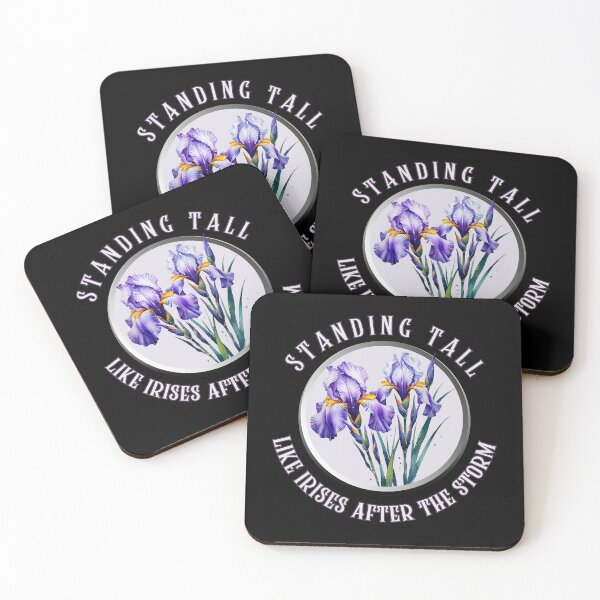Item preview, Standing Tall Like Irises After Storm designed and sold by EmpoweredEchoesSpirit.