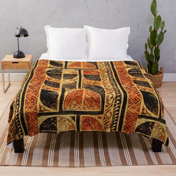 Item preview, Vintage Tribal Seamless Tile – Ethnic Geometric Pattern designed and sold by Salote Faotusia.