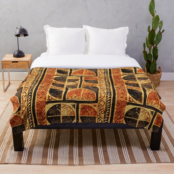 Item preview, Vintage Tribal Seamless Tile – Ethnic Geometric Pattern designed and sold by Salote Faotusia.
