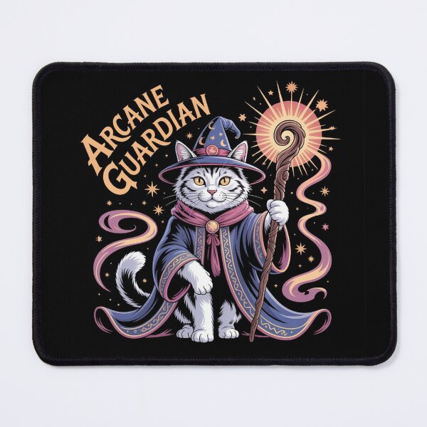 Item preview, Celestial Wizard Cat Cosmic Stars T-Shirt,Cosmic Wizard Cat Spellcaster Hoodie,Mystical Wizard Cat Fantasy Graphic Tee, designed and sold by PrintMod.
