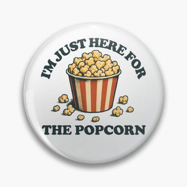 Item preview, I'm Just Here For The Popcorn Movie Theater Popcorn Gear designed and sold by DynamicDesign.