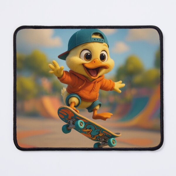 Item preview, Skater Duck designed and sold by Sillytoe.