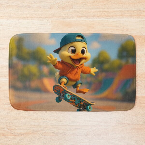 Item preview, Skater Duck designed and sold by Sillytoe.