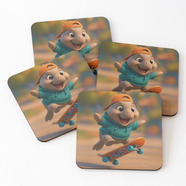 Item preview, Skater Dugong designed and sold by Sillytoe.