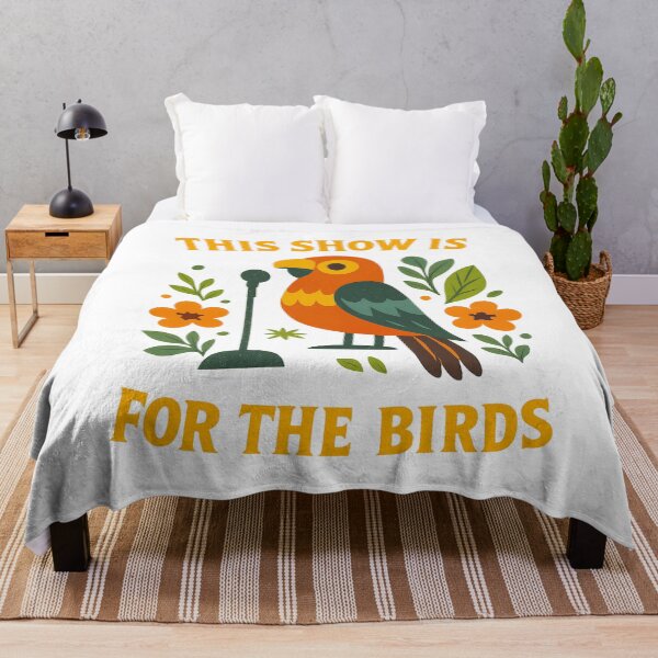 Item preview, This Show Is For the Birds Funny Retro Parrot Design designed and sold by Zippitydodads.