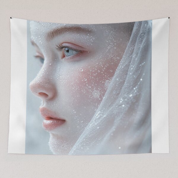 Item preview, Ethereal Veil of Water Droplets designed and sold by kiwiartyfarty.