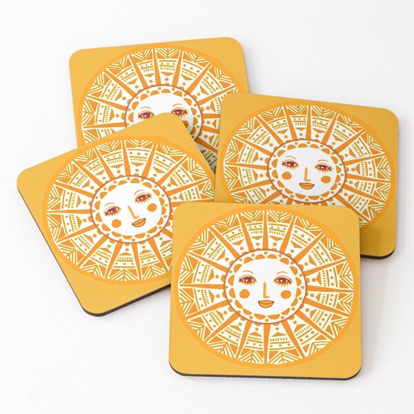 Item preview, Sun Face Pattern designed and sold by ViaARTfactory.