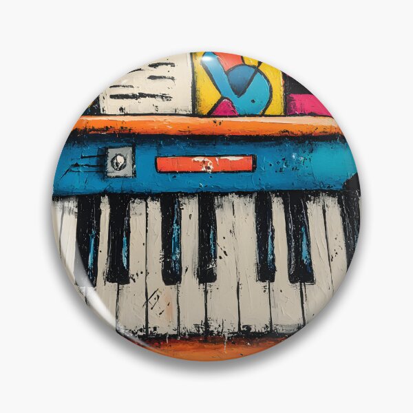 Item preview, Abstract Piano Harmony - A Vibrant Celebration of Music Color and Expressive Energy designed and sold by OlfactoART Studio.