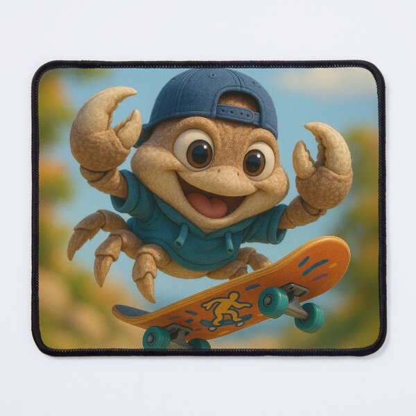 Item preview, Skater Dungeness Crab designed and sold by Sillytoe.