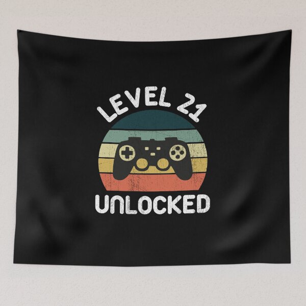 Item preview, Level 21 Unlocked Funny Video Gamer designed and sold by NQArtist.