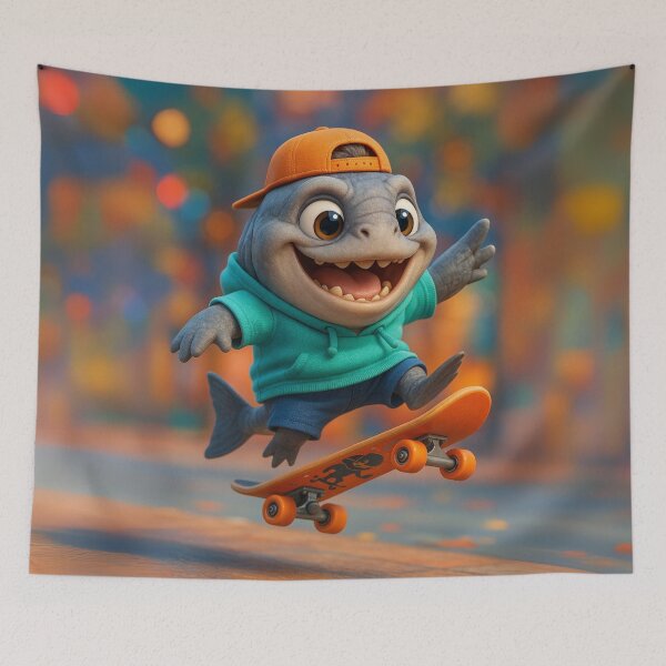 Item preview, Skater Dunkleosteus  designed and sold by Sillytoe.