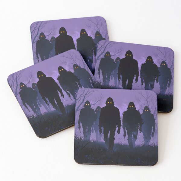Item preview, Shadowy figures with glowing eyes mystery designed and sold by Ledsor.