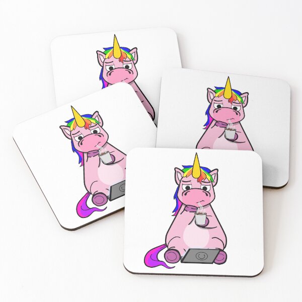Item preview, Cartoon Working Unicorn designed and sold by Batmantis275.
