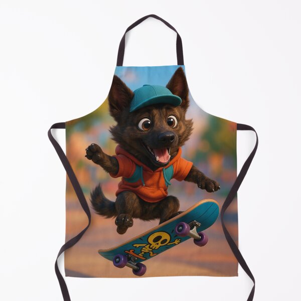 Item preview, Skater Dutch Shepherd designed and sold by Sillytoe.