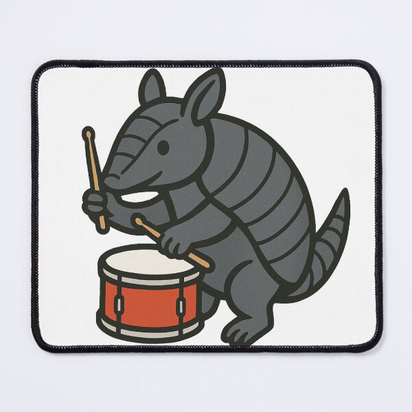 Item preview, Armadillo Drummer designed and sold by WhatevrWrksMrch.