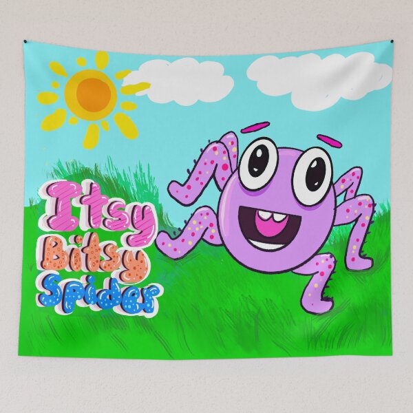 Item preview, The Itsy bitsy spider incy wincy spider - Kids Nursery Rhyme Animals    designed and sold by Artonmytee.