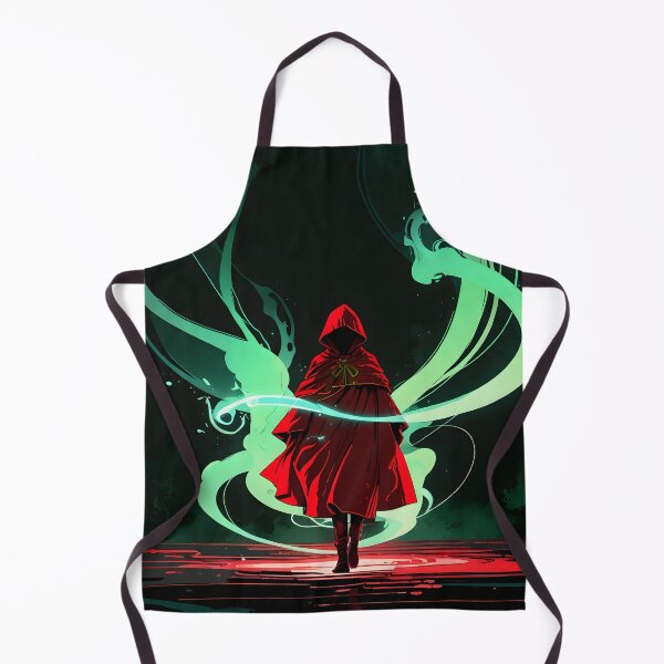 Item preview, Mysterious hooded figure dressed in red designed and sold by Ledsor.