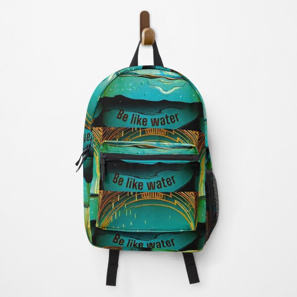 Item preview, "Be Like Water: Flow of Resilience" designed and sold by Jus1sicpuppy.