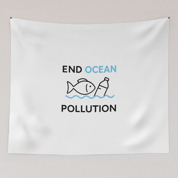 Item preview, end ocean pollution designed and sold by meesara.