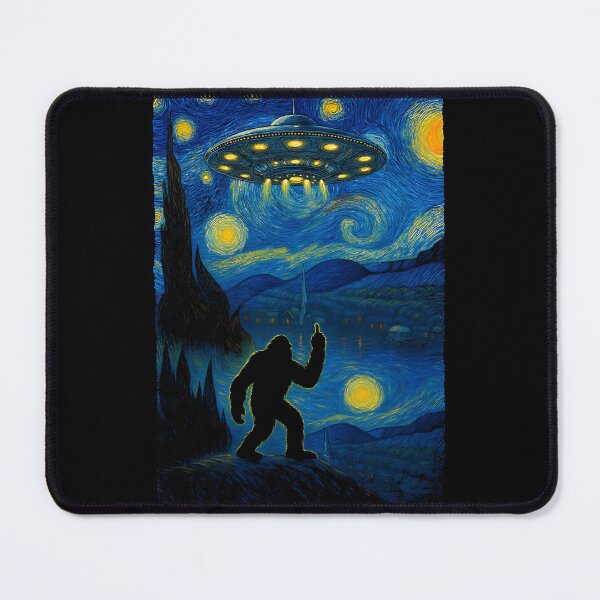 Item preview, Bigfoot Starry Night designed and sold by GuwdTCo.