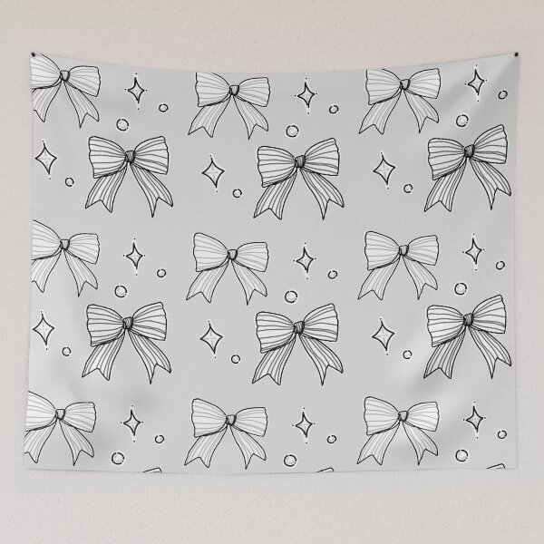 Item preview, Black and White Bow designed and sold by Myfavorithings.
