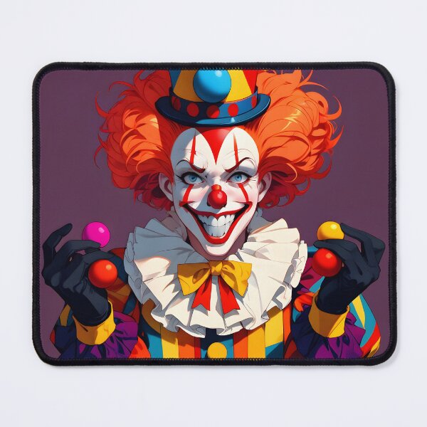 Item preview, Creepy clown with juggling balls designed and sold by Ledsor.