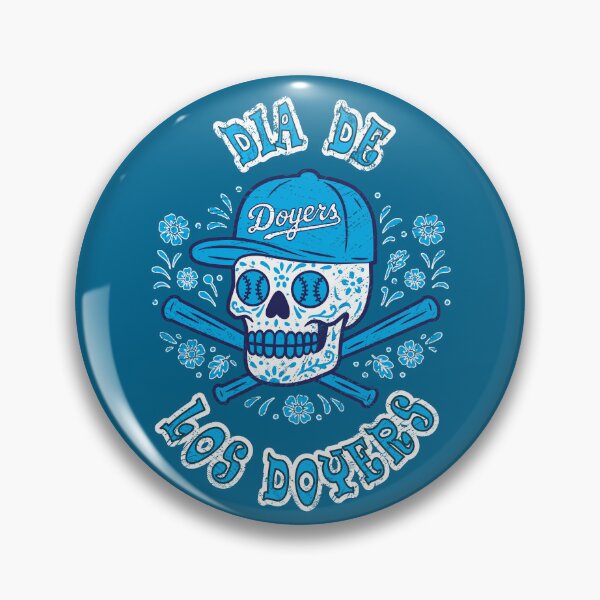 Item preview, Dia de Los Doyers Blue designed and sold by ChidomaxDesigns.