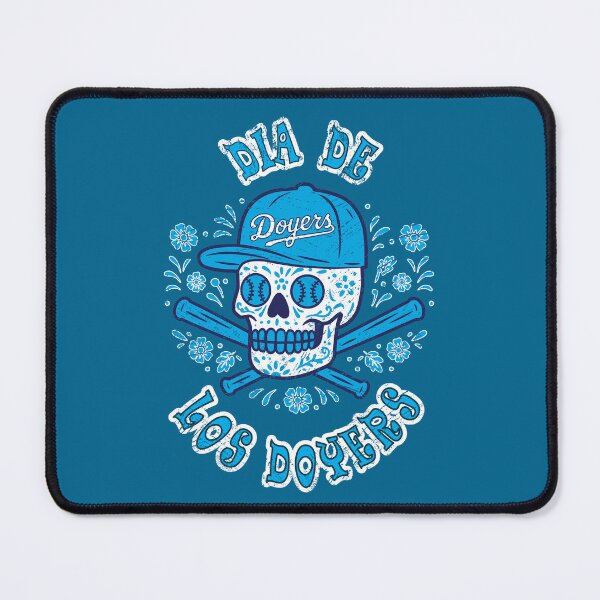 Item preview, Dia de Los Doyers Blue designed and sold by ChidomaxDesigns.
