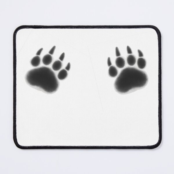 Item preview, Viral Paw Print T-Shirt Design – Trendy Grunge Animal Tracks designed and sold by Honey & Sarcasm .