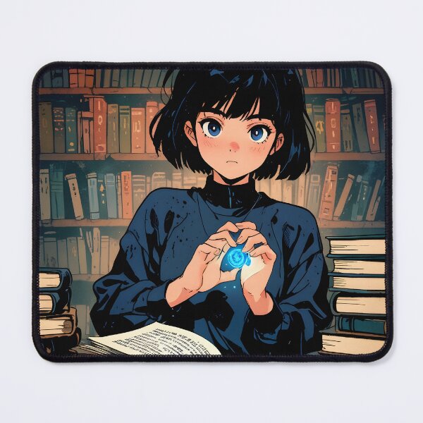 Item preview, Girl reading magic book library designed and sold by Ledsor.