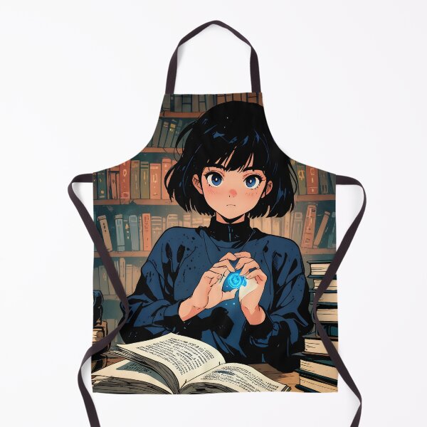 Item preview, Girl reading magic book library designed and sold by Ledsor.