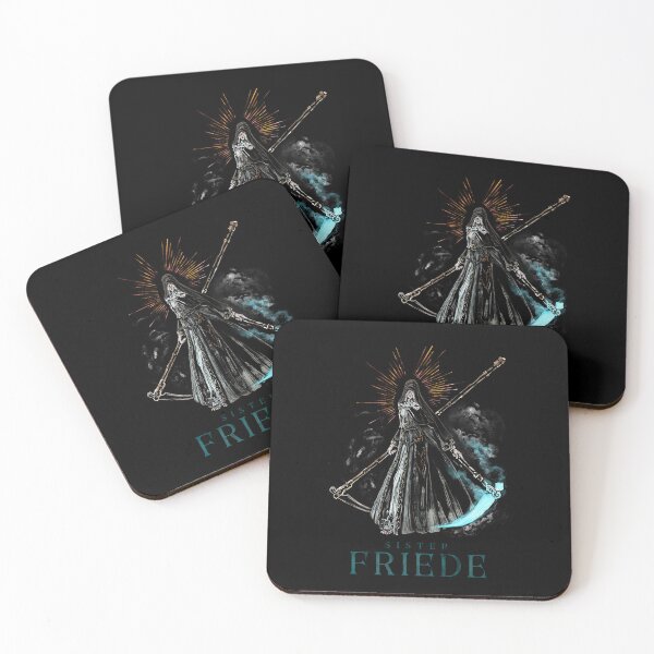 Item preview, Blackflame Sister Friede and the Scythe of the Forlorn designed and sold by trentnin.