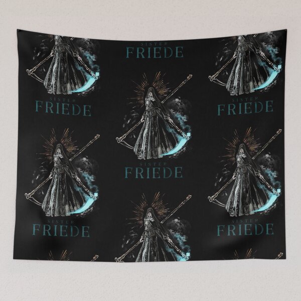 Item preview, Blackflame Sister Friede and the Scythe of the Forlorn designed and sold by trentnin.