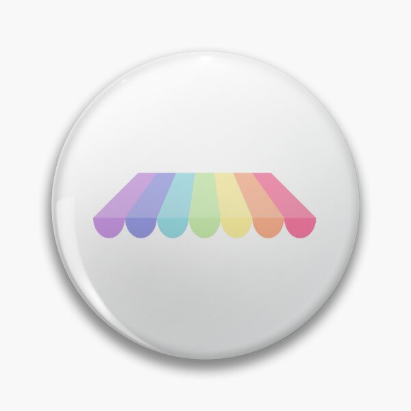 Item preview, Rainbow Striped Party Canopy Awning Graphic designed and sold by THP Creative.