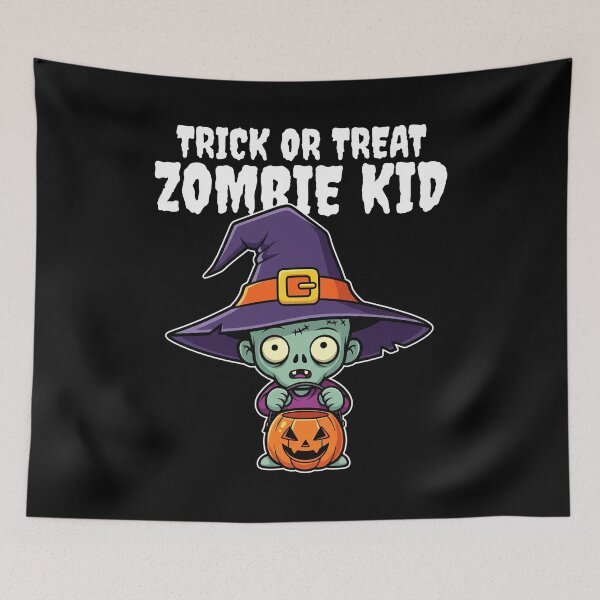 Item preview, TRICK OR TREAT ZOMBIE KID - ZOMBIE HALLOWEEN designed and sold by KEF Custom.