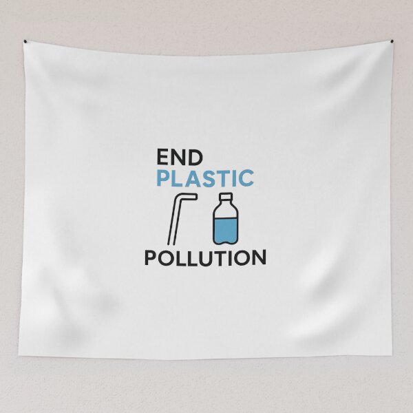 Item preview, end plastic pollution designed and sold by meesara.