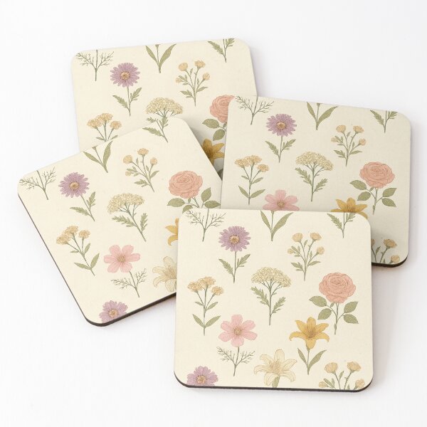 Item preview, Vintage Botanical Wildflower Pattern Hardcover Journal designed and sold by TinaDu-.