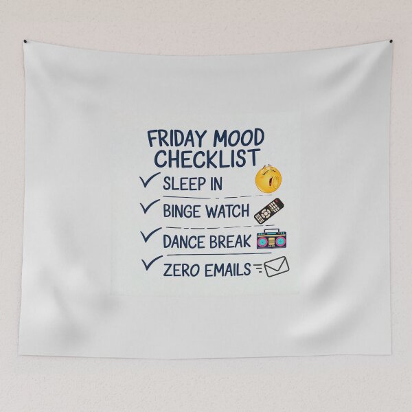 Item preview, Friday Checklist  designed and sold by Vibrant Threads.
