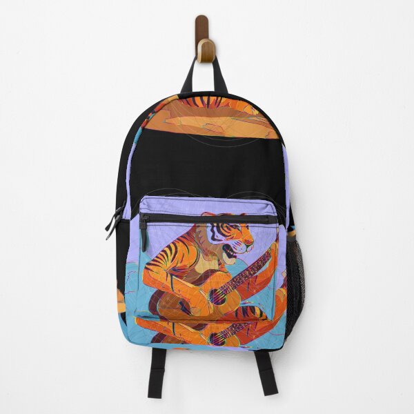 Item preview, Tiger picking a guitar designed and sold by Tigerbuck's.